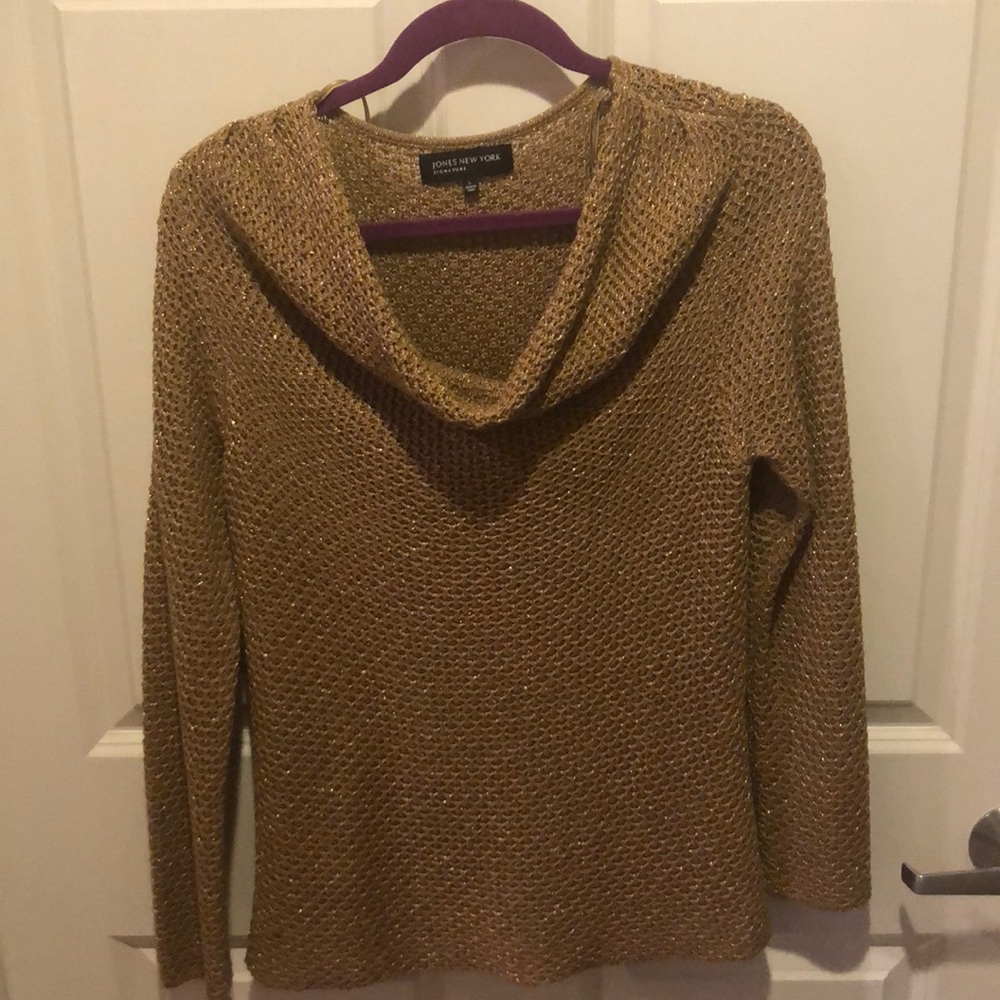 Jones New York Signature Gold Sweater - L